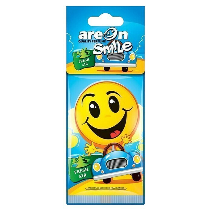Areon Osvežilec zraka Smile  (Fresh Air) | Osvežilci zraka | Avtomobilska oprema | Dodatna oprema za avtomobile | Navtika, avtomobili in kolesa | Izdelki | BAUHAUS