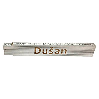 Heka Zložljivi meter (Dolžina: 2 m, Bela, Natis: Dušan)