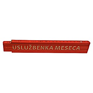 Heka Zložljivi meter (Dolžina: 2 m, Rdeča, Natis: USLUŽBENKA MESECA)
