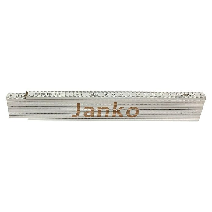 Heka Zložljivi meter  (Dolžina: 2 m, Bela, Natis: Janko) | Zložljivi metri | Merilna orodja | Orodja in stroji | Izdelki | BAUHAUS