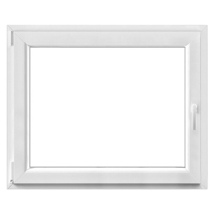 PVC okno  (100 x 80 cm, Smer odpiranja: Levo, Bela) | 4745 - Kunststofffenster | GBDB - Fenster | GBD - Bauelemente | GB - Bauelemente | G - Holz/Bauelem | BAUHAUS