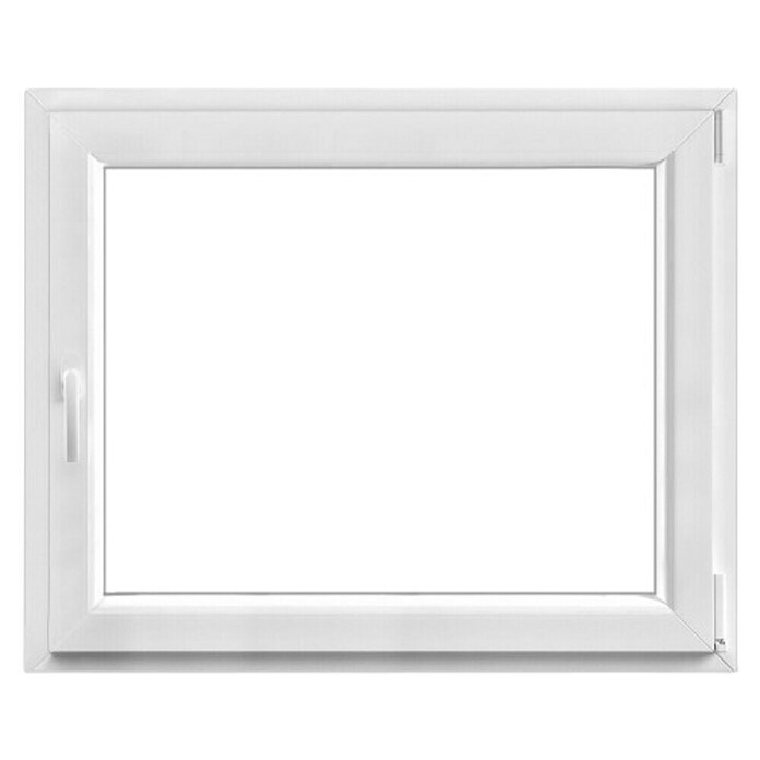 PVC okno  (100 x 80 cm, Smer odpiranja: Desno, Bela) | 4745 - Kunststofffenster | GBDB - Fenster | GBD - Bauelemente | GB - Bauelemente | G - Holz/Bauelem | BAUHAUS