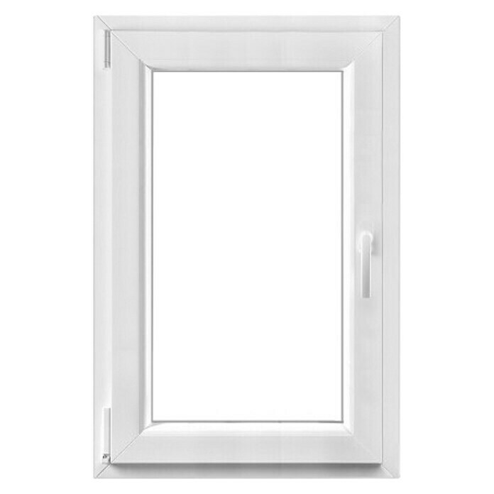 PVC okno  (60 x 90 cm, Smer odpiranja: Levo, Bela) | 4745 - Kunststofffenster | GBDB - Fenster | GBD - Bauelemente | GB - Bauelemente | G - Holz/Bauelem | BAUHAUS