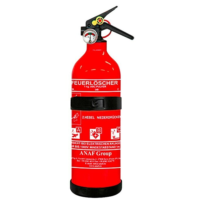 ANAF Gasilni aparat  (1 kg, DIN EN 3) | 1334 - Feuerlöscher und Zubehör | AAHC - Sicherheitsshop | AAH - Sicherheit | AA - Eisenwaren | A - Eisenwaren | BAUHAUS