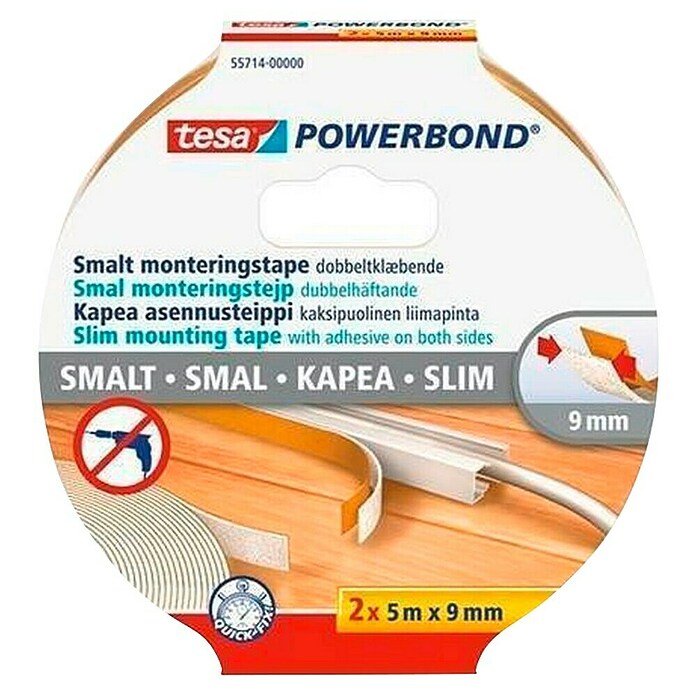 Tesa Powerbond Montažni trak  (Do x Š: 5 m x 99 mm) | 6353 - Montagekleber, -Bänder | HCDB - Baukleber | HCD - Kleber | HC - Kleber | H - Innendeko/Farben | BAUHAUS