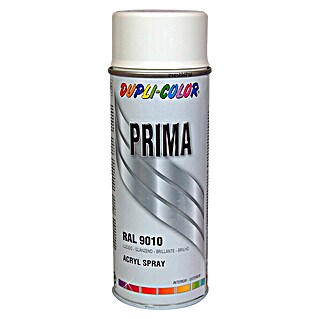 Dupli-Color Akrilni lak v spreju Prima (Bela, Sijaj, 400 ml)