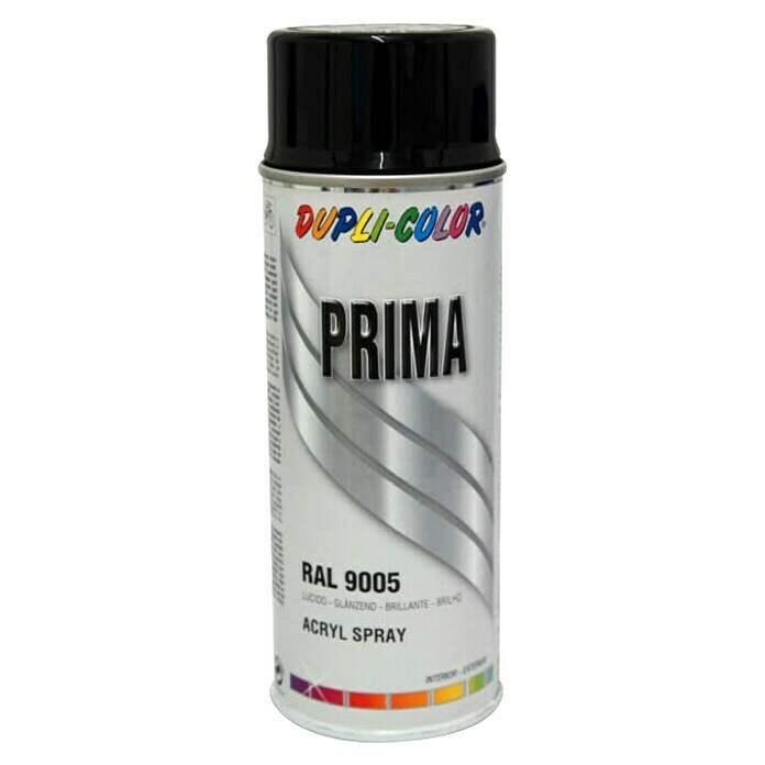 Dupli-Color Akrilni lak v spreju Prima  (Črna, Sijaj, 400 ml) | 2771 - Autolacke -Lacksprays/Lackstifte | BDDD - Auto-Werkstatt | BDD - Autozubehör | BD - Autozubehör | B - Werkz/Masch/Maschzubeh/Auto | BAUHAUS