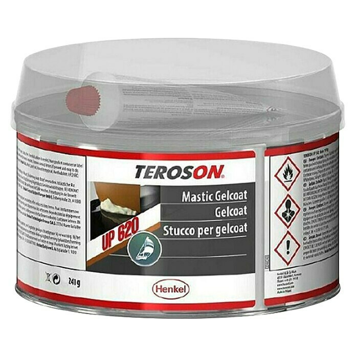 Henkel Komplet za popravilo gel premaza Teroson Gelcoat UP 620  (Bela) | 1394 - Reparatur u. Dichtstoffe | ABIG - Nautic Chemie | ABI - Nautic | AB - Nautic | A - Eisenwaren | BAUHAUS