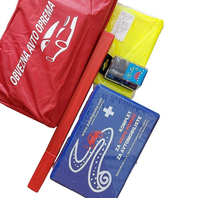 Set za avto Obvezna oprema H4  (5 kos) | 2799 - Verbandkästen | BDDG - Auto-Sicherheit | BDD - Autozubehör | BD - Autozubehör | B - Werkz/Masch/Maschzubeh/Auto | BAUHAUS