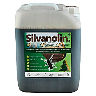 Zaščitni premaz za les (Rjava, 10 l)
