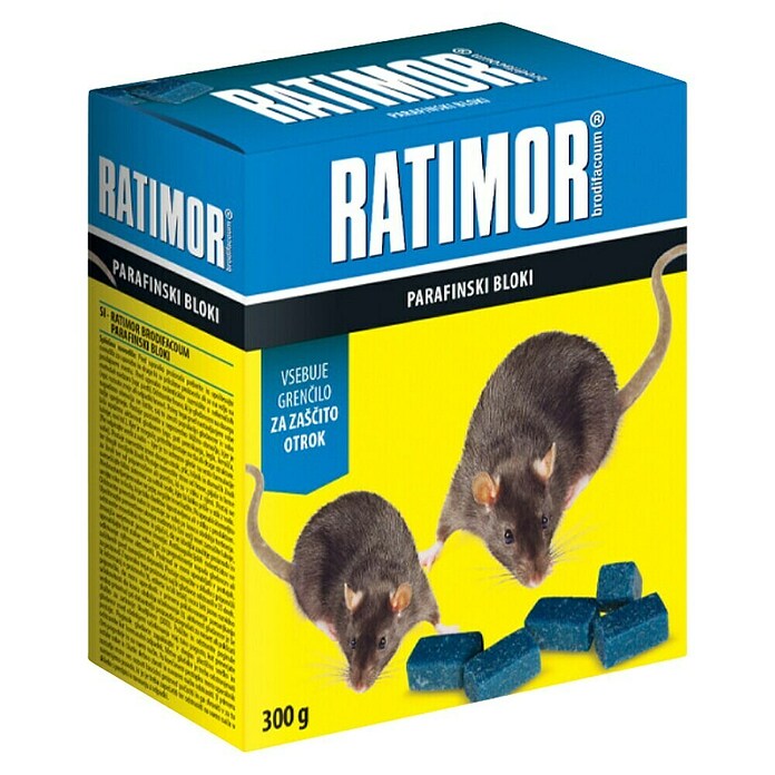 Vaba za podgane in miši Ratimor  (300 g) | 7531 - Rodentizide | IAHD - Pflanzenschutz | IAH - Dünger / Pflanzenschutz | IA - Gartenhartware | I - Stadtgarten | BAUHAUS