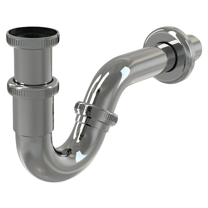 Sifon za bide A45G  (DN32, Kromirana kovina) | 4040 - Sifons/Abläufe/Ablaufgarnituren | DCDA - Wasserinstallation | DCD - Sanitärinstallation | DC - Sanitärinstallation | D - Sanitär | BAUHAUS