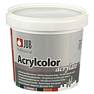 Jub Čista akrilatna fasadna barva Acrylate (Bela, 750 ml)