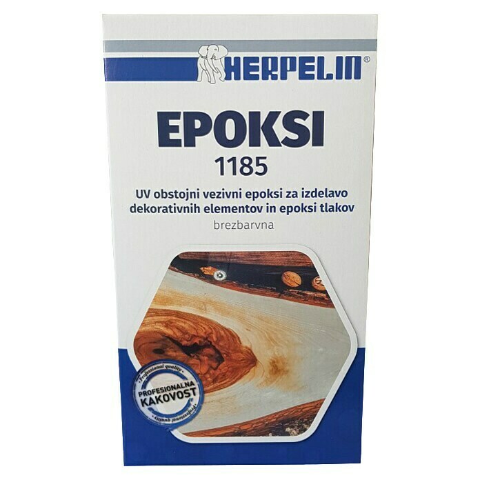 Dvokomponentni (2K) premaz Amal Herpelin 1185  (Brezbarvna, 1 kg) | 5996 - Acryl- Fussbodenfarben | HADO - Bodenbeschichtungen | HAD - Farben | HA - Farben | H - Innendeko/Farben | BAUHAUS