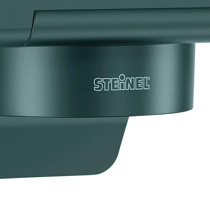 Steinel LED-Außenleuchte XLED home 2 graphit - Farbe Gehäuse: Graphit, IP44, 13,7 W - Nahaufnahme eines Steinel-Produkts, das ein elegantes, modernes Design mit klaren Linien und einer glatten Oberfläche zeigt.