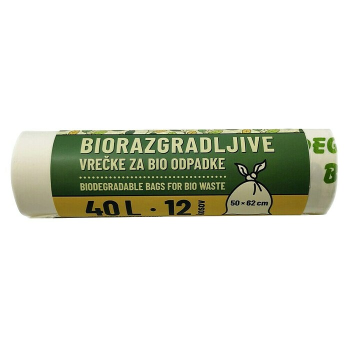 Vreča za smeti Piskar  (40 l, 12 kos) | 7170 - Müllbeutel | HHDA - Abfall | HHD - Abfall | HH - Reinigung | H - Innendeko/Farben | BAUHAUS