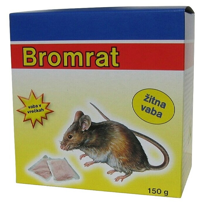 Žitna vaba za miši Bromrat  (150 g) | 7531 - Rodentizide | IAHD - Pflanzenschutz | IAH - Dünger / Pflanzenschutz | IA - Gartenhartware | I - Stadtgarten | BAUHAUS