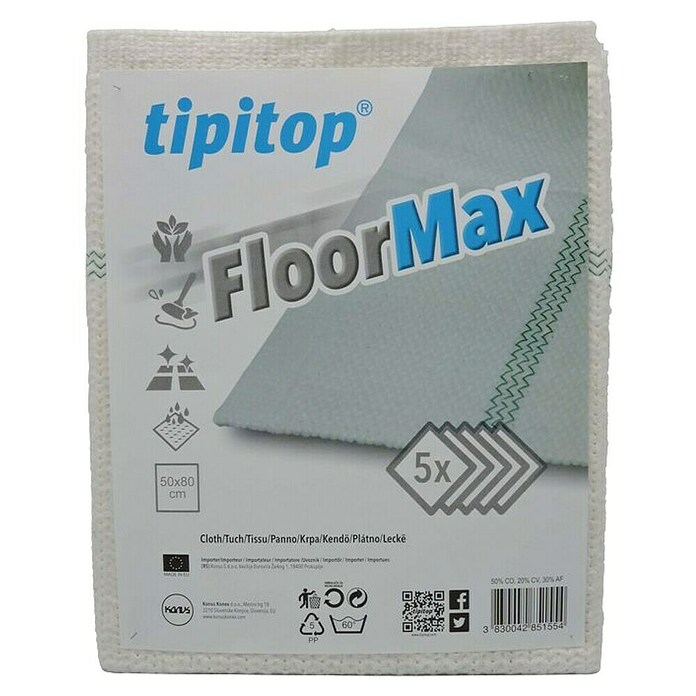 Krpa za čiščenje FloorMax  (5 kos, Š x Do: 80 x 55 cm) | 7155 - Tücher | HHCE - Tücher+Schwämme | HHC - Reinigung | HH - Reinigung | H - Innendeko/Farben | BAUHAUS