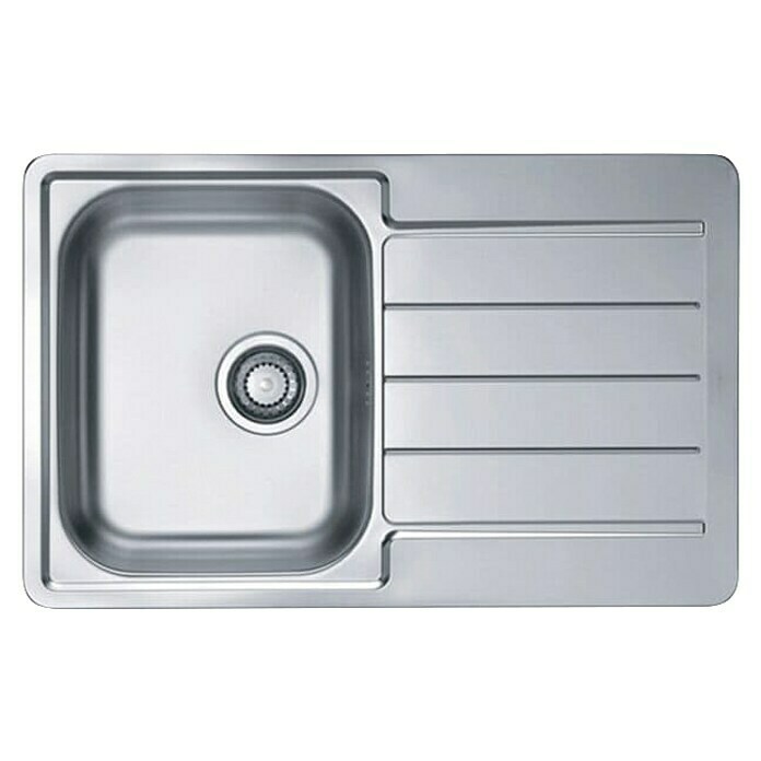 Alveus Vgradno korito Line 80  (79 x 50 cm, Nerjavno jeklo) | 4173 - Einbauspülen Edelstahl | DCFC - Spülen | DCF - Küche | DC - Sanitärinstallation | D - Sanitär | BAUHAUS