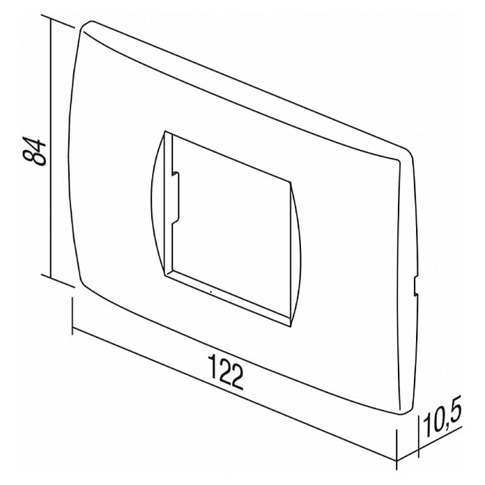 TEM Čatež Pokrivni okvir Soft za modularne vtičnice in stikala 2/3M ...