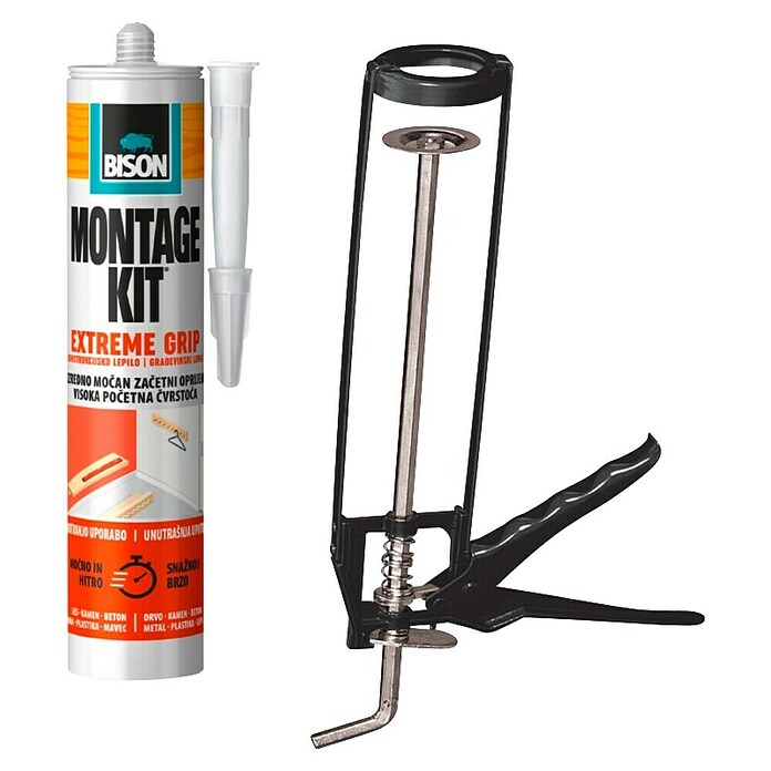 Bison Montažno lepilo Extreme Grip  (370 ml) | 6353 - Montagekleber, -Bänder | HCDB - Baukleber | HCD - Kleber | HC - Kleber | H - Innendeko/Farben | BAUHAUS
