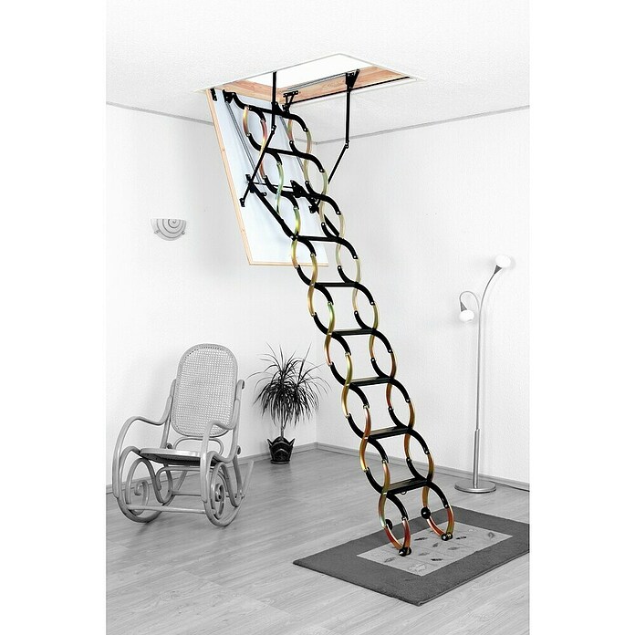 Meisterholz Podstrešne stopnice Termo  (110 x 70 cm, Toplotna izolacija: 1,22 W/(m²K)) | Podstrešne stopnice | Stopnice | Okna, vrata in stopnice | Izdelki | BAUHAUS