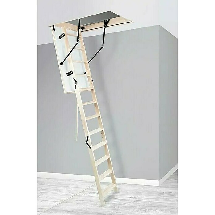 Meisterholz Podstrešne stopnice Thermo  (110 x 70 cm, Toplotna izolacija: 1,22 W/(m²K)) | Podstrešne stopnice | Stopnice | Okna, vrata in stopnice | Izdelki | BAUHAUS