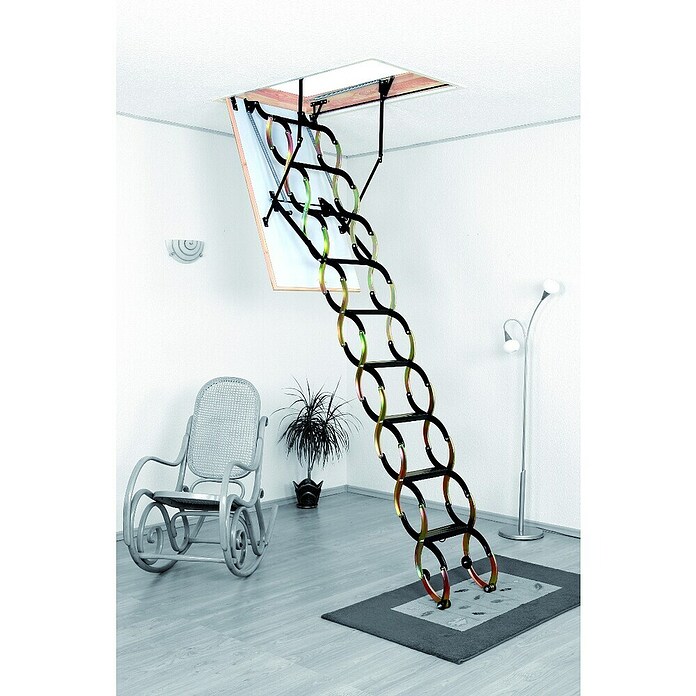Meisterholz Podstrešne stopnice Termo  (120 x 70 cm, Toplotna izolacija: 1,22 W/(m²K)) | Podstrešne stopnice | Stopnice | Okna, vrata in stopnice | Izdelki | BAUHAUS
