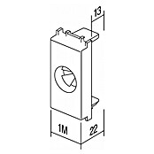 TEM Čatež Kabelska uvodnica 1M  (Antracit) | 3211 - Markenschalter innen UP | CBCA - Markenschalter | CBC - Schalterserien | CB - Elektroinstallation | C - Elektro | BAUHAUS