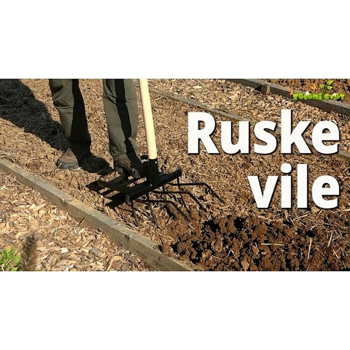 Vile za kopanje Quick Fork, ruske  (Radna širina: 30 cm, Broj zubaca: 7) | BAUHAUS