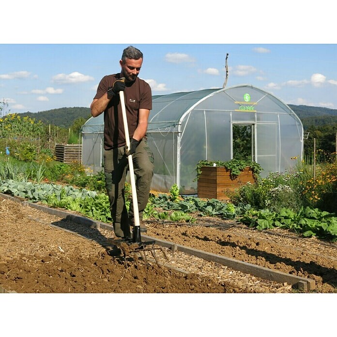 Vile za kopanje Quick Fork, ruske  (Radna širina: 30 cm, Broj zubaca: 7) | BAUHAUS