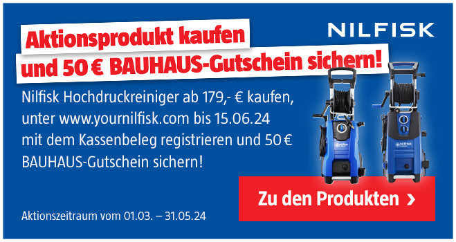 Aktuelle Aktionen BAUHAUS