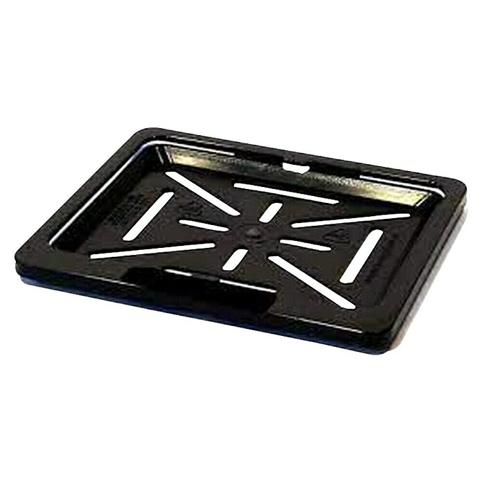 Nosilec za registrsko tablico  (180 x 180 mm, Plastika, Črna) | 2783 - Sonstiges | BDDE - Auto-Außenausstattung | BDD - Autozubehör | BD - Autozubehör | B - Werkz/Masch/Maschzubeh/Auto | BAUHAUS
