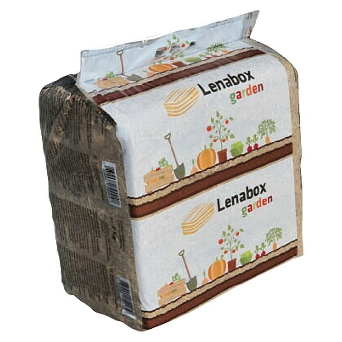 Organska zastirka Lenabox  (7 kg) | 7510 - Dekor Rinde, Holz, Lawa, Bims | IAHA - Erde | IAH - Dünger / Pflanzenschutz | IA - Gartenhartware | I - Stadtgarten | BAUHAUS
