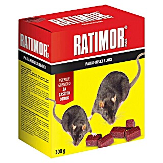 Vaba za podgane in miši Ratimor Plus (300 g)