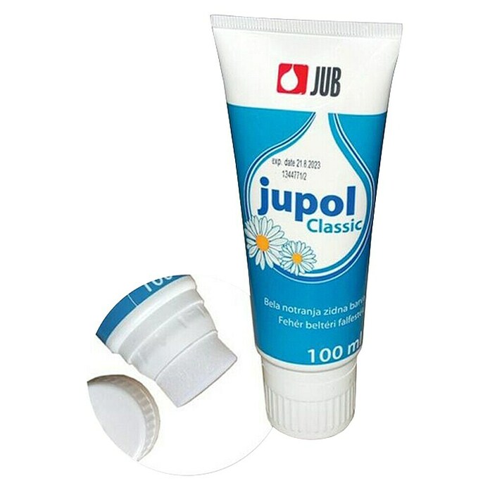 Jub Stenska barva Jupol Classic  (Bela, 100 ml) | 5861 - IF Disp. weiß, flüssig, Marke | HADC - Innenfarben | HAD - Farben | HA - Farben | H - Innendeko/Farben | BAUHAUS