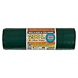 Vreča za smeti (200 l, Črna)