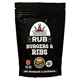 Poppamies Mešanica začimb Burgers & Ribs (200 g)