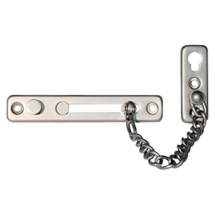 Abus Cadena de puerta SK175 (Longitud de cadena: 17,5 cm, Níquel)