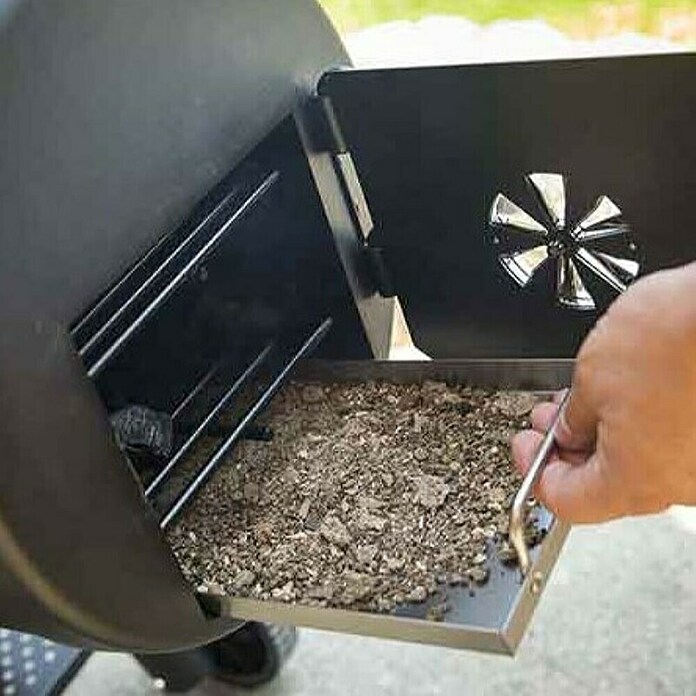 Broil King Peletni žar Regal Offset Smoker 500  (Površina za peko (Š x G): 82 x 49 cm, Antracit) | 8313 - Gasgrill Marke | ICGA - Grillgeräte | ICG - Grillgeräte / Grillzubehör | IC - Freizeit im Garten | I - Stadtgarten | BAUHAUS
