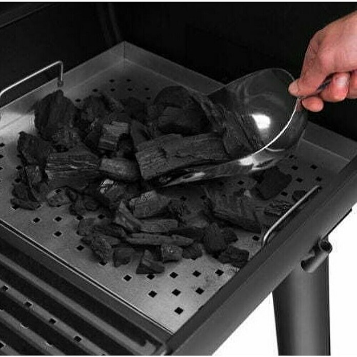 Broil King Peletni žar Regal Offset Smoker 500  (Površina za peko (Š x G): 82 x 49 cm, Antracit) | 8313 - Gasgrill Marke | ICGA - Grillgeräte | ICG - Grillgeräte / Grillzubehör | IC - Freizeit im Garten | I - Stadtgarten | BAUHAUS