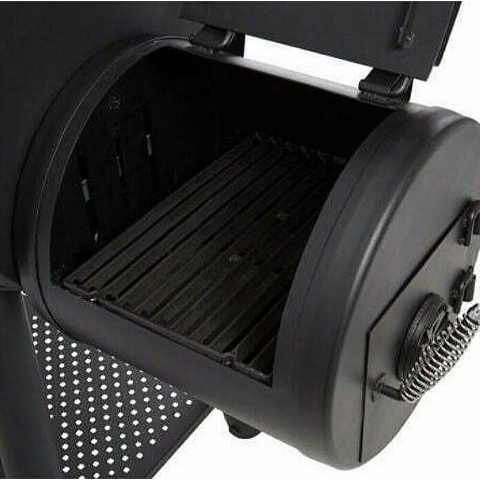 Broil King Peletni žar Regal Offset Smoker 500  (Površina za peko (Š x G): 82 x 49 cm, Antracit) | 8313 - Gasgrill Marke | ICGA - Grillgeräte | ICG - Grillgeräte / Grillzubehör | IC - Freizeit im Garten | I - Stadtgarten | BAUHAUS