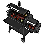 Broil King Peletni žar Regal Offset Smoker 500  (Površina za peko (Š x G): 82 x 49 cm, Antracit) | 8313 - Gasgrill Marke | ICGA - Grillgeräte | ICG - Grillgeräte / Grillzubehör | IC - Freizeit im Garten | I - Stadtgarten | BAUHAUS