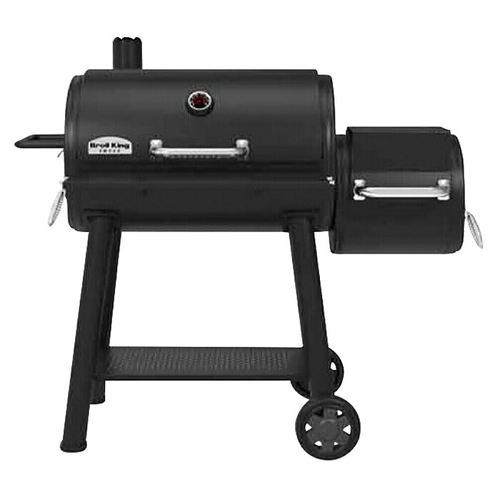 Broil King Peletni žar Regal Offset Smoker 500  (Površina za peko (Š x G): 82 x 49 cm, Antracit) | 8313 - Gasgrill Marke | ICGA - Grillgeräte | ICG - Grillgeräte / Grillzubehör | IC - Freizeit im Garten | I - Stadtgarten | BAUHAUS