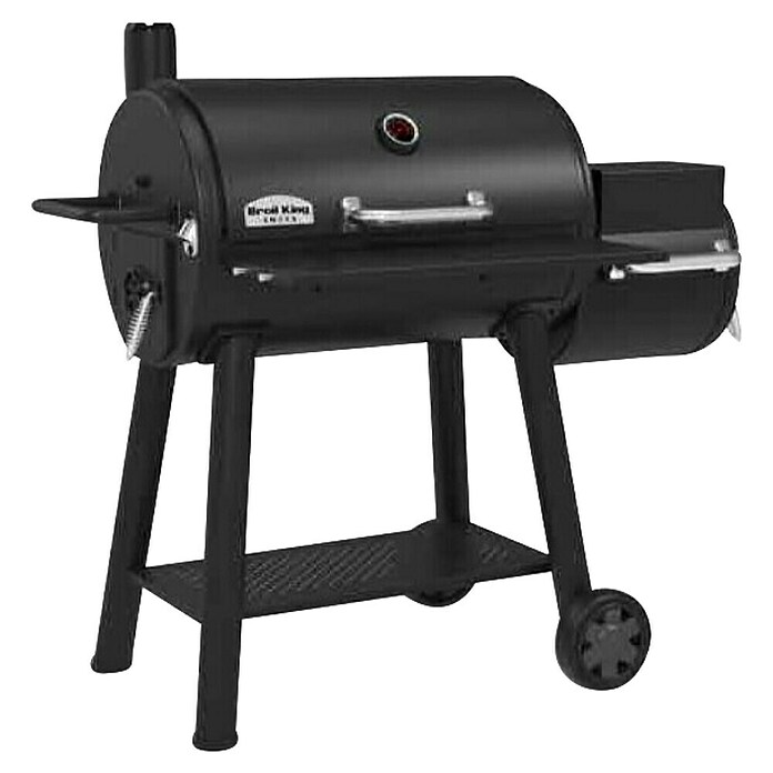 Broil King Peletni žar Regal Offset Smoker 500  (Površina za peko (Š x G): 82 x 49 cm, Antracit) | 8313 - Gasgrill Marke | ICGA - Grillgeräte | ICG - Grillgeräte / Grillzubehör | IC - Freizeit im Garten | I - Stadtgarten | BAUHAUS