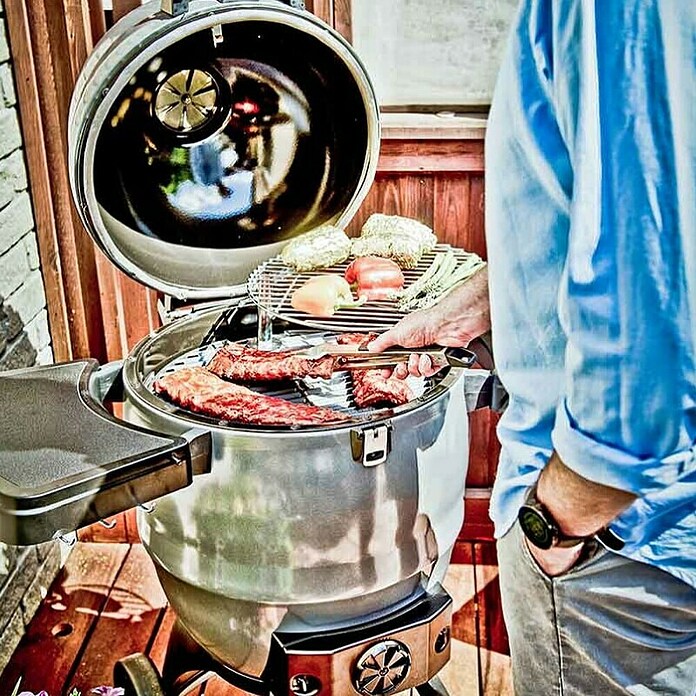 Broil King Žar na oglje KEG 500  (Premer površine za peko: 47 cm) | 8312 - Holzkohlegrill Marke | ICGA - Grillgeräte | ICG - Grillgeräte / Grillzubehör | IC - Freizeit im Garten | I - Stadtgarten | BAUHAUS