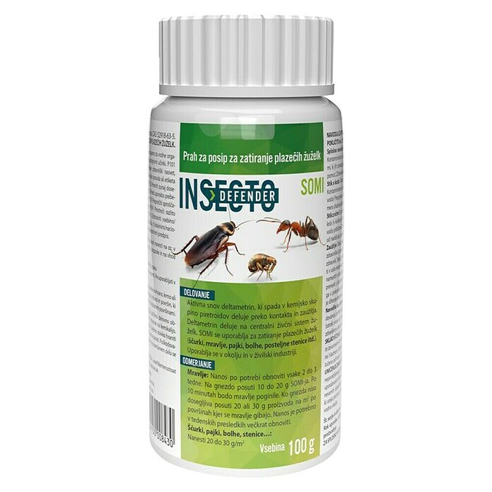 Zaščita proti žuželkam Insecto  (100 g) | Vabe in spreji proti mravljam | Zaščita proti mrčesu | Gnojila, zemlje in sredstva za zaščito rastlin | Vrt in prosti čas | Izdelki | BAUHAUS