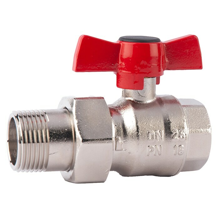 Herz Kovina Kroglični ventil  (½″, 25 bar, Medenina) | 4053 - Ventile | DCDA - Wasserinstallation | DCD - Sanitärinstallation | DC - Sanitärinstallation | D - Sanitär | BAUHAUS