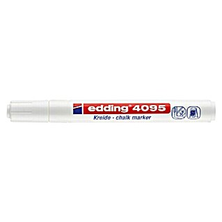 Edding Kredni marker E-4095 (Debelina črte: 2 mm - 3 mm, Bela)