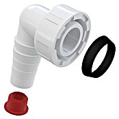 Prehodna cev P0048-ND  (Priklop aparatov (pralni/pomivalni stroj) na sifon, Polipropilen) | 4040 - Sifons/Abläufe/Ablaufgarnituren | DCDA - Wasserinstallation | DCD - Sanitärinstallation | DC - Sanitärinstallation | D - Sanitär | BAUHAUS
